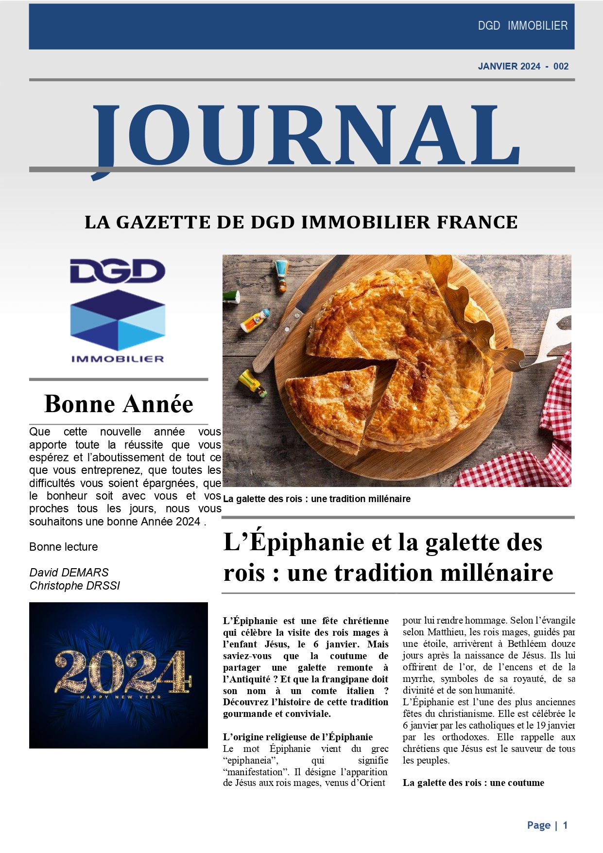 Journal DGD Immobilier